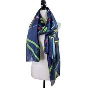 satin Printed Scarf